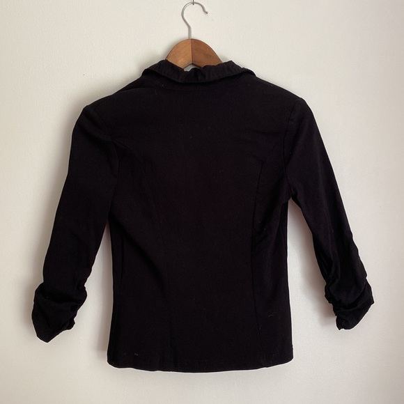 Eclipse black stretchy blazer size small ladies. - Picture 2 of 11